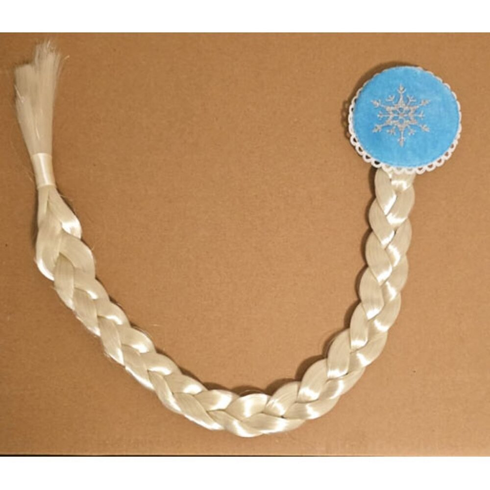Elsa Braid Hair Clip Frozen-Inspired Halloween Costume Dress-Up Accessory Disney